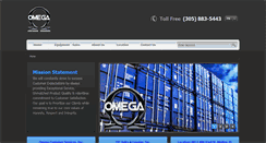 Desktop Screenshot of omegacontainerservices.com