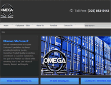 Tablet Screenshot of omegacontainerservices.com
